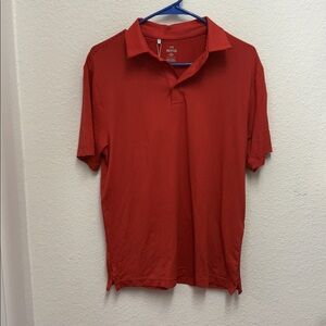 💲SALE💲 🏌️‍♂️ Under Armour Men’s Polo – Red with Black Stripes (NWT) 🏌️‍♂️